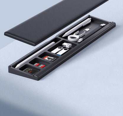 Keyboard Wrist Pad with Storage Box