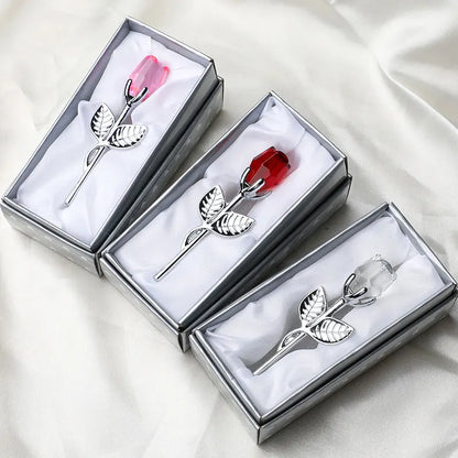 Crystal Rose Gift