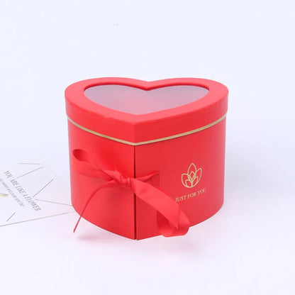 Heart-Shaped Rotating Flower Box
