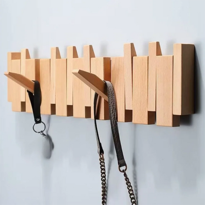 Piano Key Wall Coat Rack
