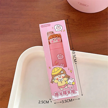 Cartoon Pet Push-Pull Eraser