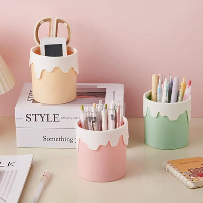 Snail Pen Holder Desk Organizer