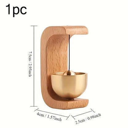 Brass Magnetic Doorbell Chime