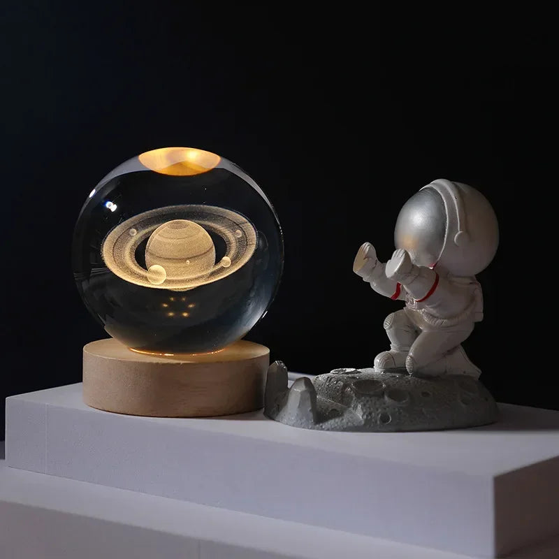 Galaxy Crystal Ball Lamp