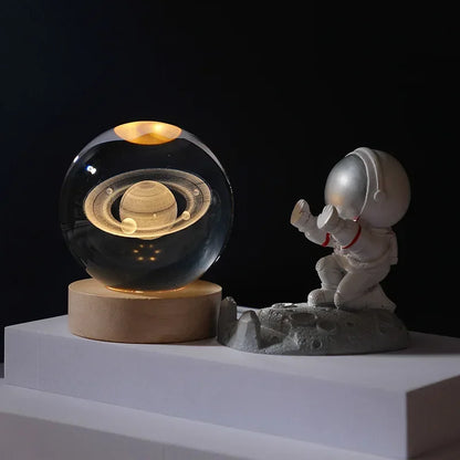Galaxy Crystal Ball Lamp