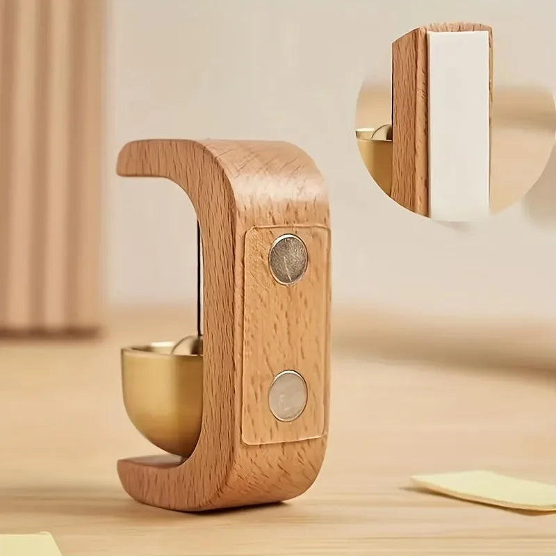 Brass Magnetic Doorbell Chime