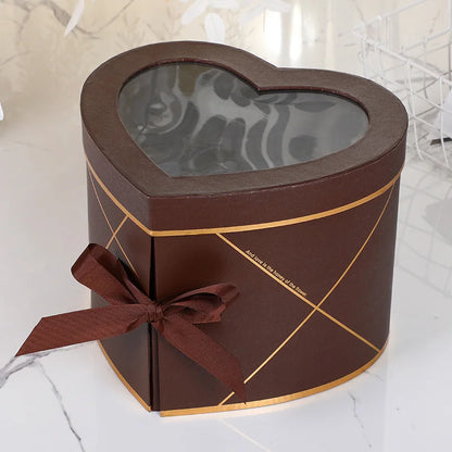 Heart-Shaped Rotating Flower Box