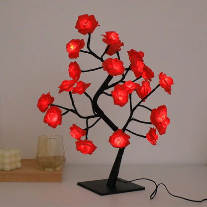24-LED Rose Tree Lamp