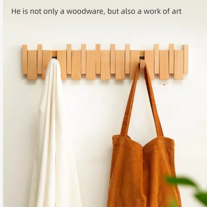 Piano Key Wall Coat Rack